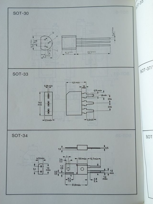 Semiconductores Miniwatt Transistores