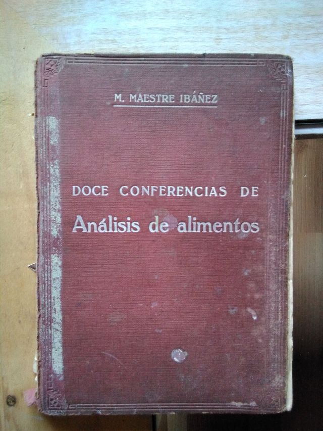 Libro antiguo nutrición lactante alimentación
