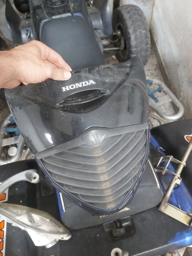 placa frontal radiador honda shi