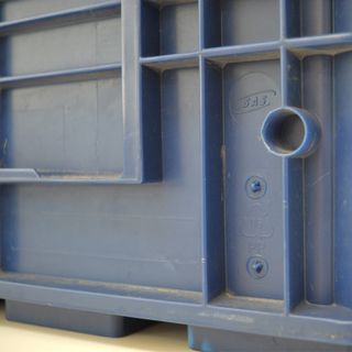Caja Plástica Usada Azul 40x60x14,7 cm VDA R-KLT