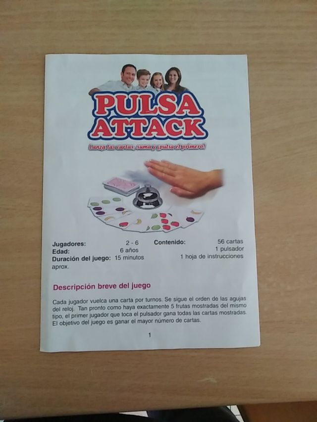 Juego Pulsa Attack