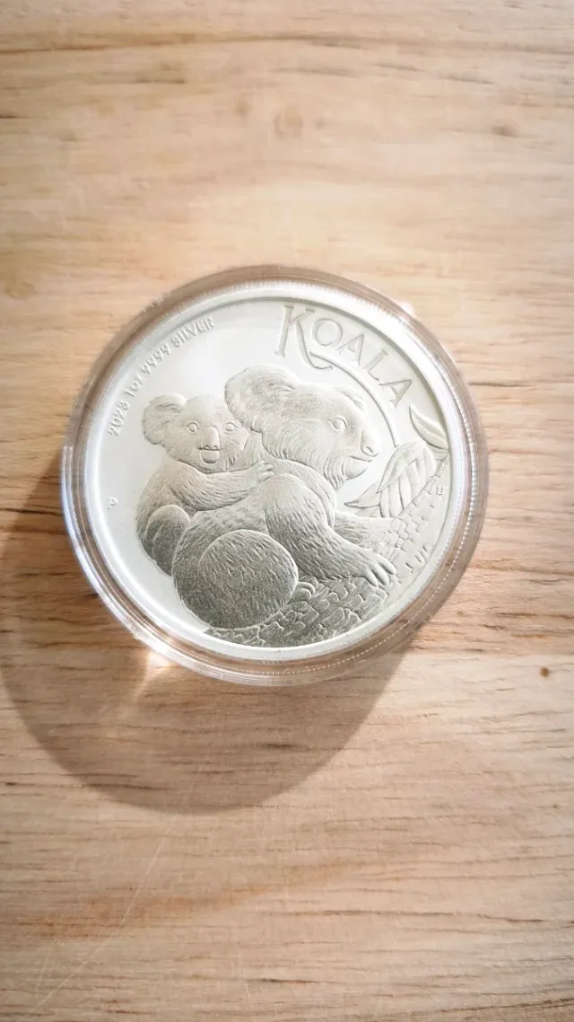 Moneda plata 1 OZ  9999 PLATA COLOIDAL