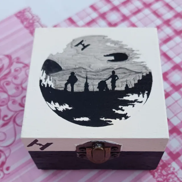 Cajas Star Wars de Madera Artesanales