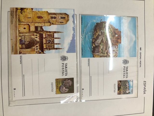 Álbum de sellos 1981-1986