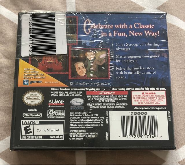 Cuento de Navidad. Juego de Nintendo DS