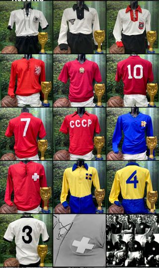 camisetas retro vintage fútbol