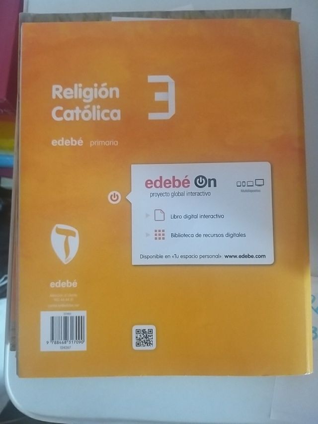 libro de religión católica 3 primaria