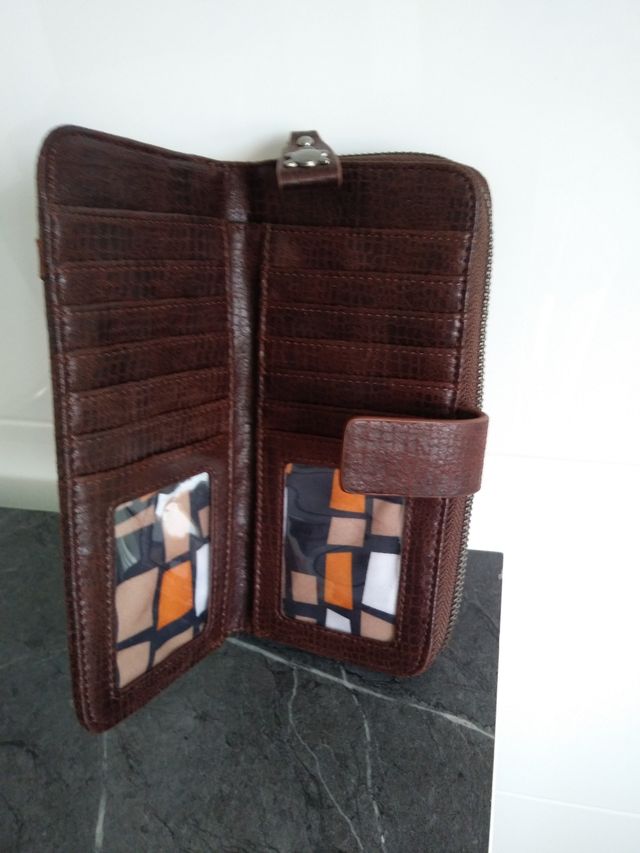 Billetero monedero caminata bajo el precio