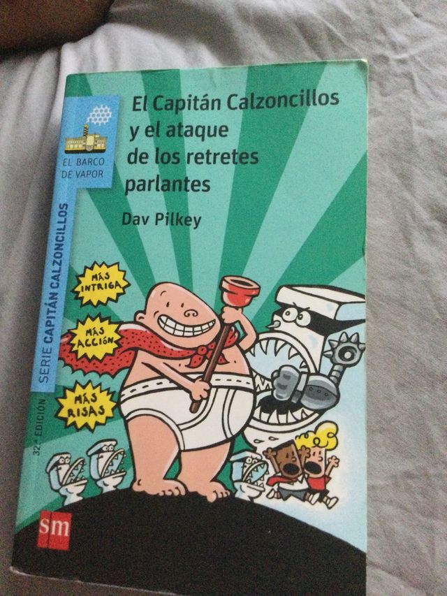 El capitan calzoncillos y el ataque de los retrete