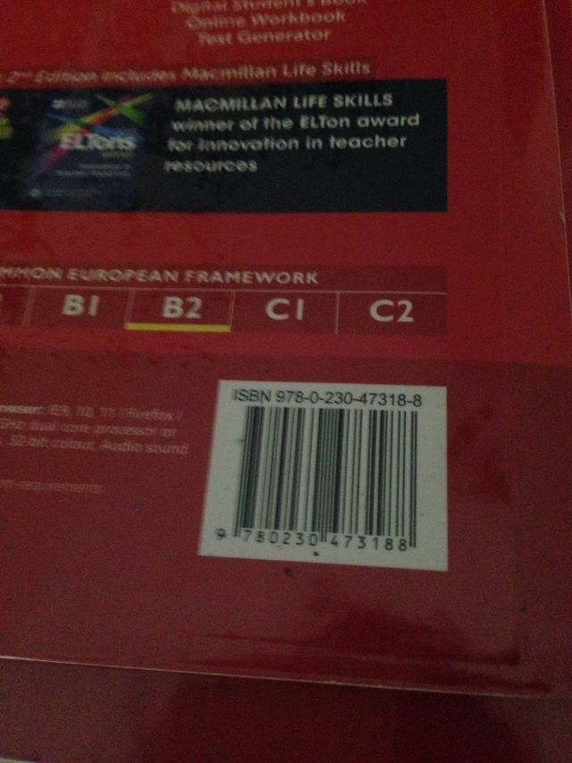 Libros de inglés B2