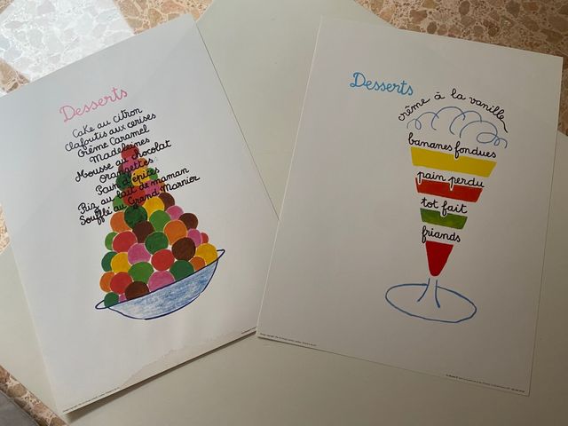 Láminas decoración cocina 30x40