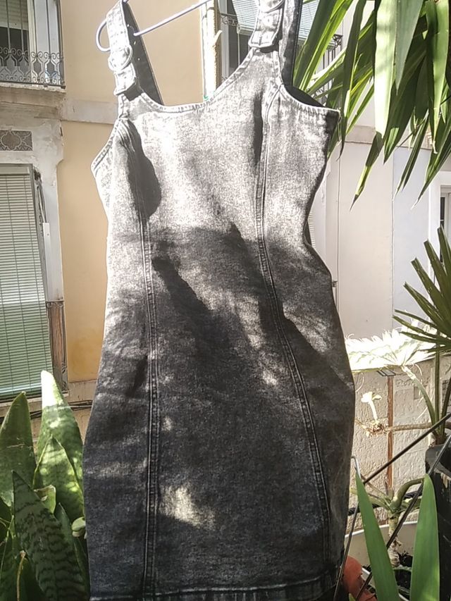 vestido denim lefties talla 40-L