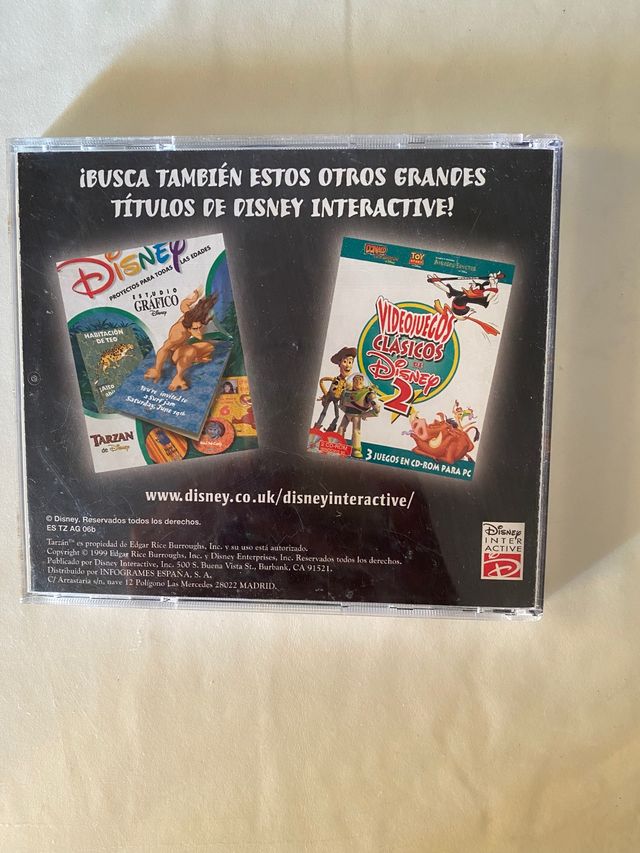 TARZÁN juego de acción y plataformas 3D para PC.