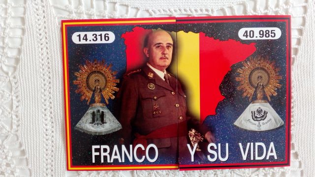 Libro Francisco Franco El Caudillo Lotería Sellos