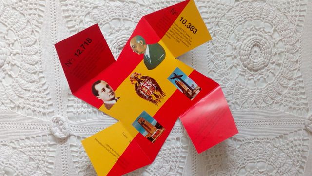 Libro Francisco Franco El Caudillo Lotería Sellos