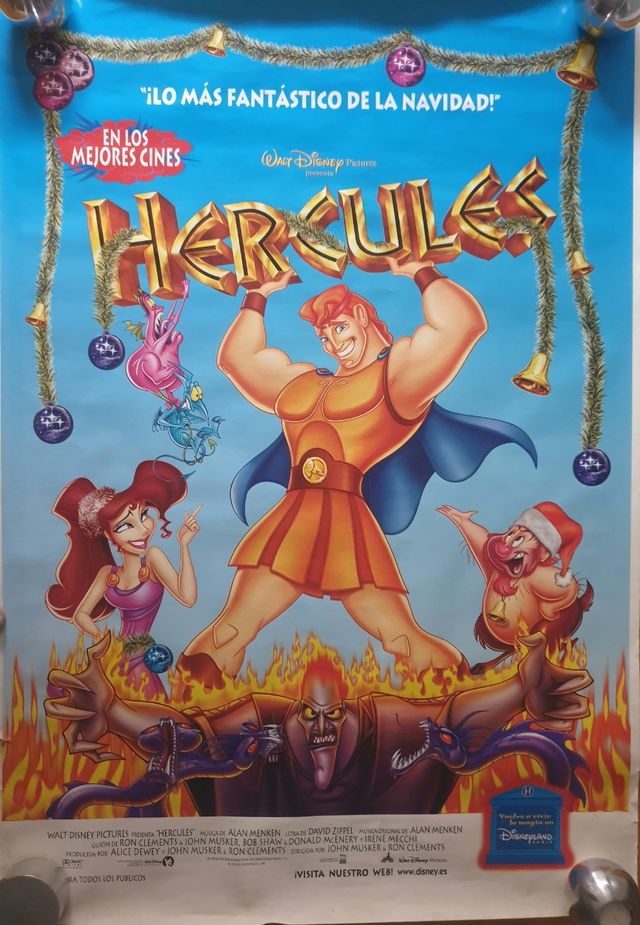 Póster de Hércules de Disney 