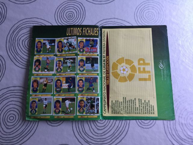 Album Liga 96/97 Ediciones Este