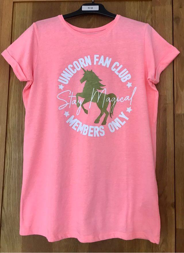 Camiseta Unicornio dorado Primark talla 13-14 años