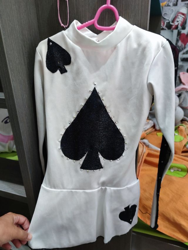 mallot patinaje artístico talla 6/8