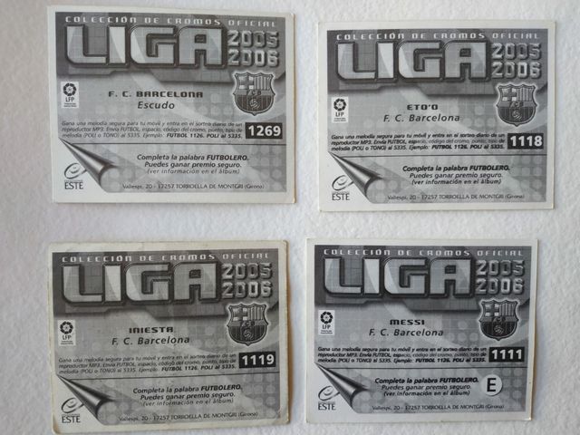 Lionel Messi cromos nuevos