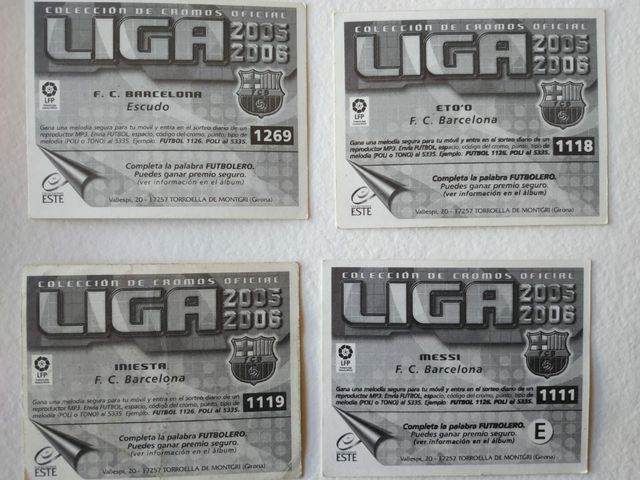 Lionel Messi cromos nuevos