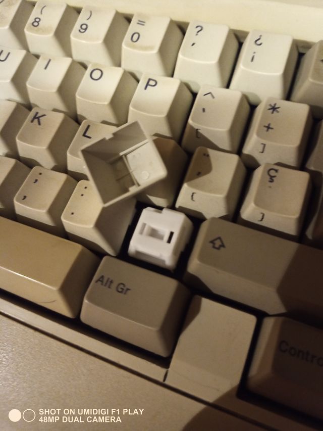 Teclado tipo IBM