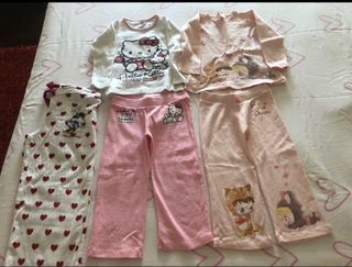 Lote pijamas niña Oysho de segunda mano por 5 EUR en Vilagarcía de Arousa  en WALLAPOP