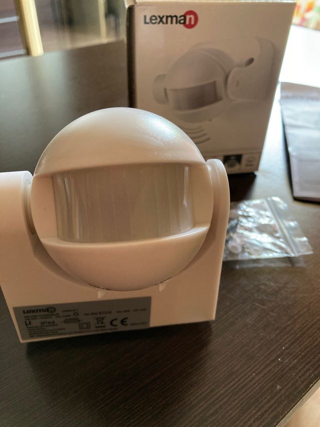 Detector / sensor de movimiento 180 grados