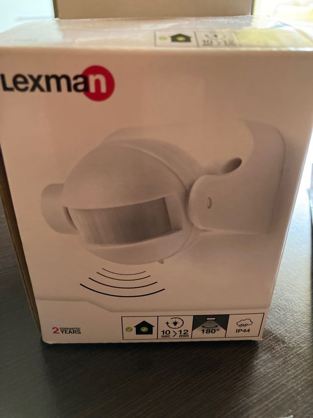 Detector / sensor de movimiento 180 grados