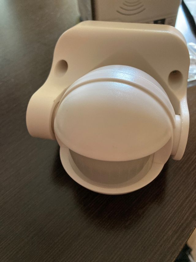 Detector / sensor de movimiento 180 grados