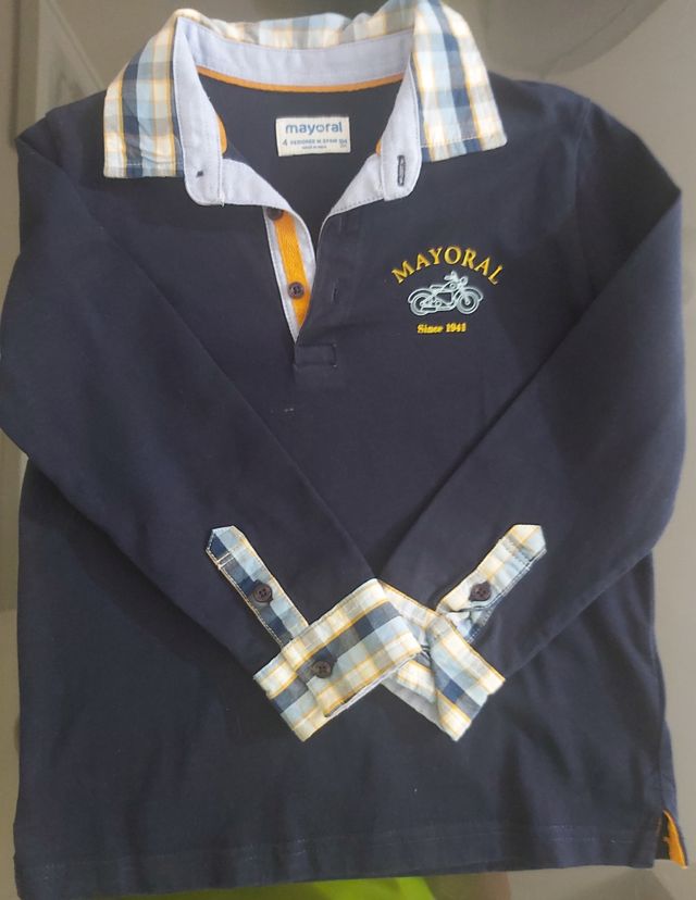 polo niño 4 años Mayoral