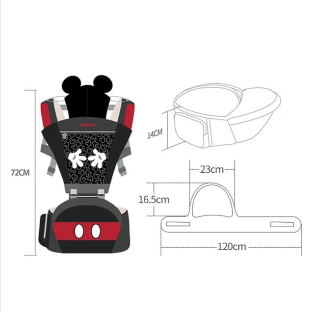 Mochila porteo y mochila pañalero