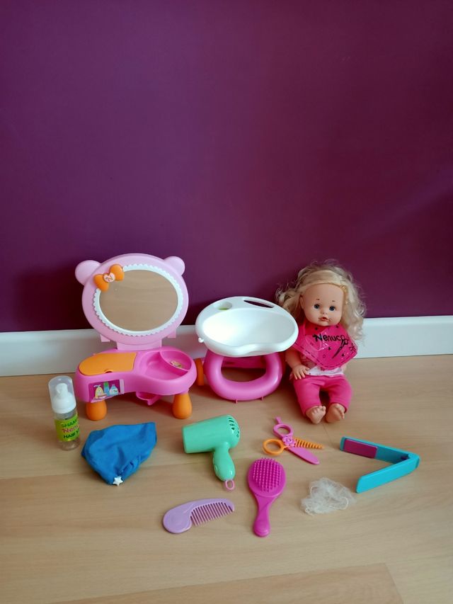 muñeca Nenuco peluquería