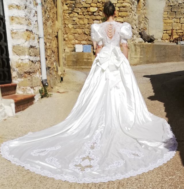 Vestido de novia San Patrick,dos piezas