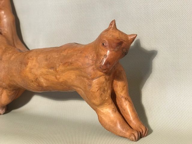 Ardilla de madera de boj