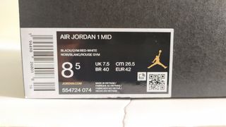Nike Air Jordan 1 Mid Banned custom personalizadas de segunda mano por 240  EUR en Valladolid en WALLAPOP
