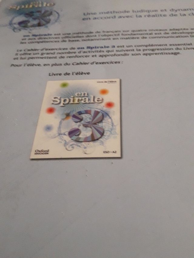 3 ESO EN SPIRALE Cahier d'exercices