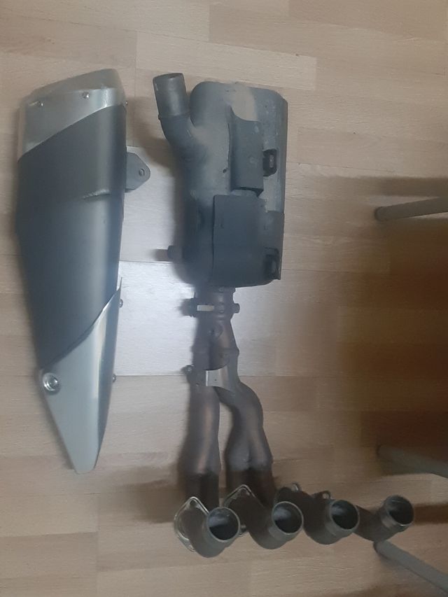 Colector original suzuki gsx r 600 750 k8 k9 k10