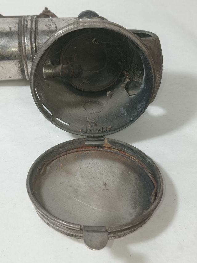 ORIGINAL LÁMPARA DE GAS DE CARBURO DE BICICLETA