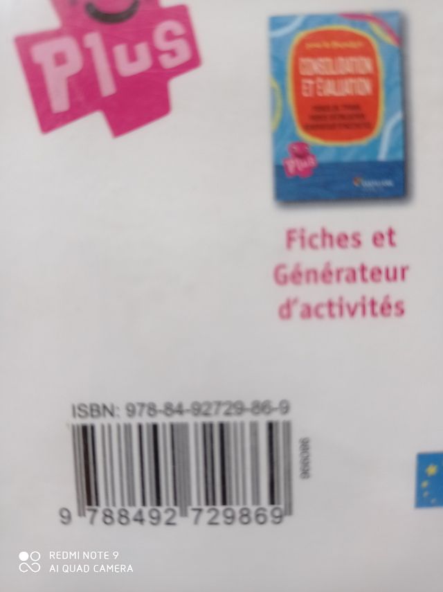 Libro de francés. Vitamina et plus 1