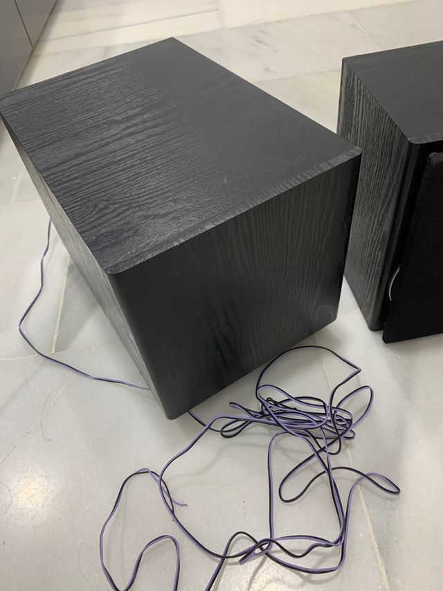 Altavoces en perfecto estado