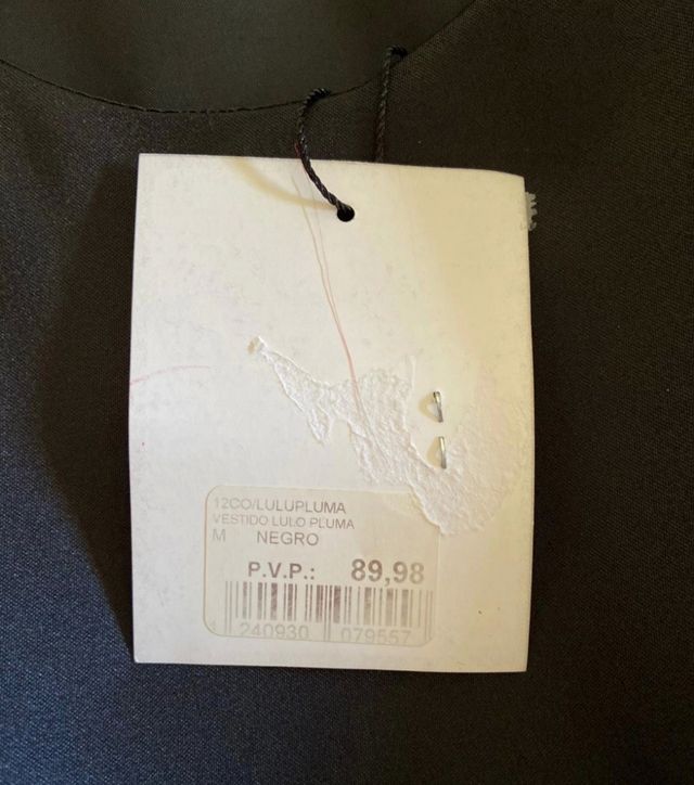 Vestido nuevo fiesta/cóctel negro