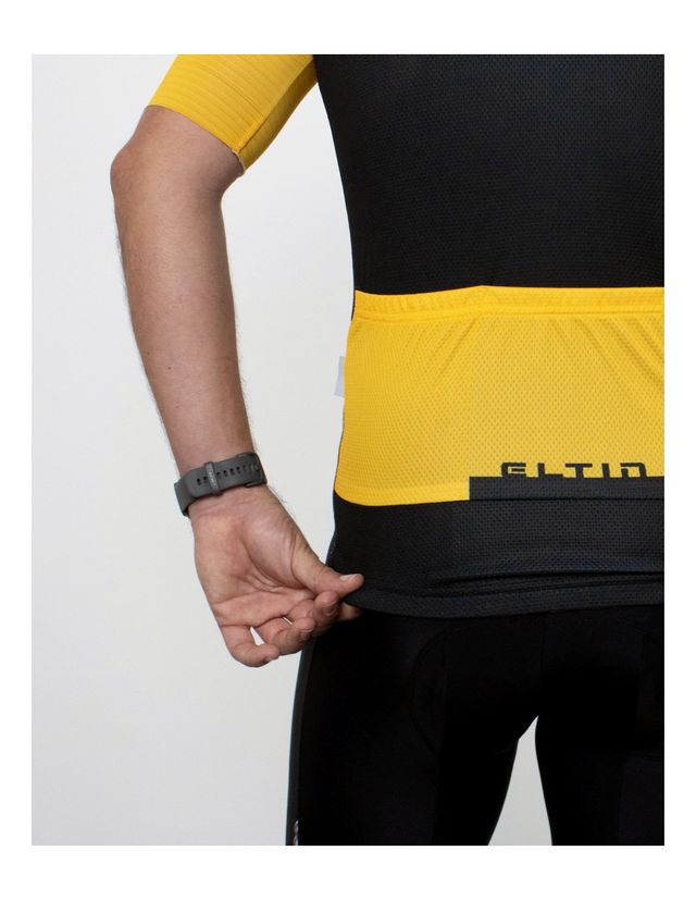 MAILLOT ELTIN RESISTANCE NEGRO/MOSTAZA