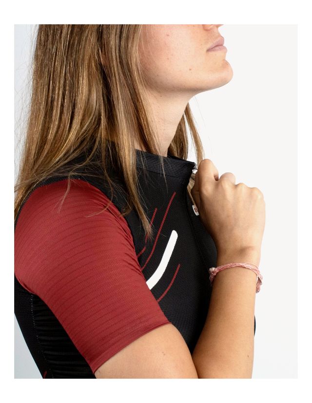 MAILLOT ELTIN MUJER GLORIOUS VERDE OLIVA/BLANCO
