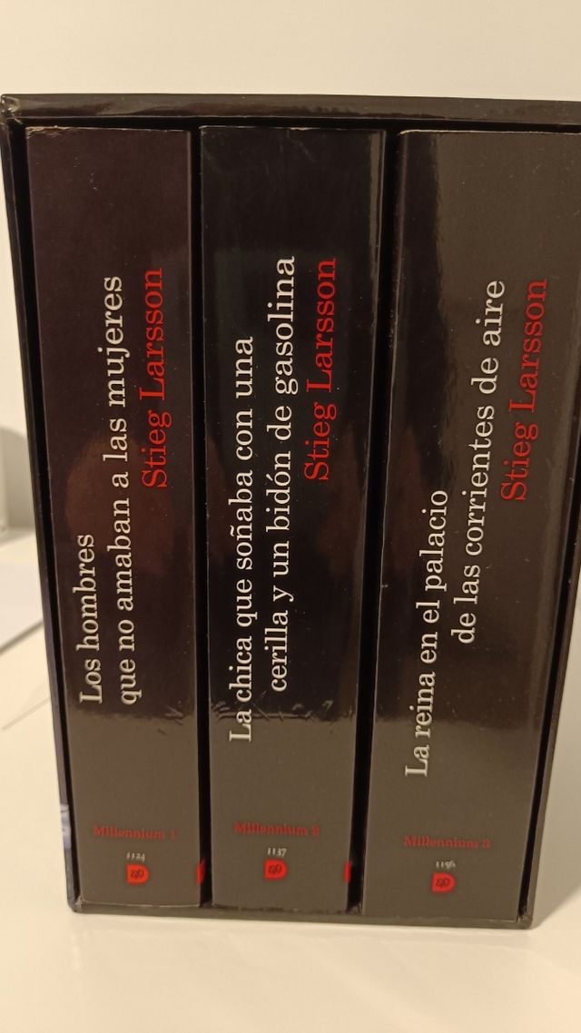 Trilogía Millenium Stieg Larsson