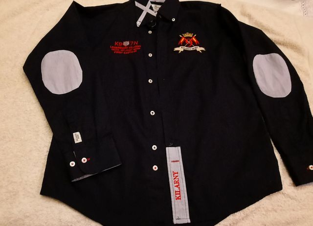 Camisa manga larga con bordados