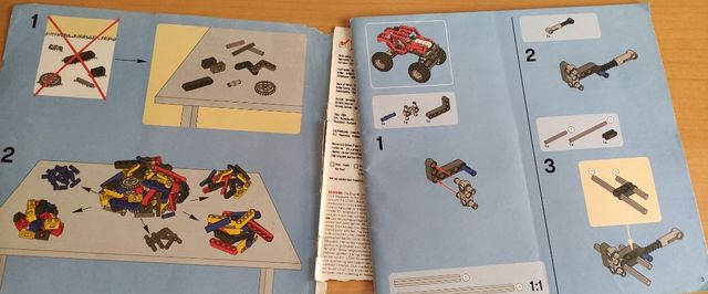 Lego Technic 8261 2x1 Monster truck y Remolcador