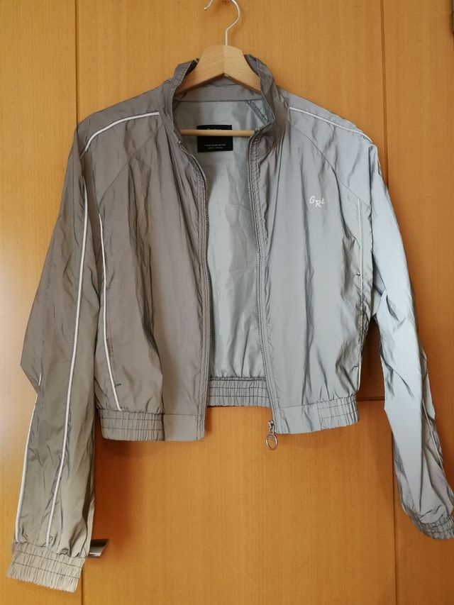 Chaqueta corta reflectante