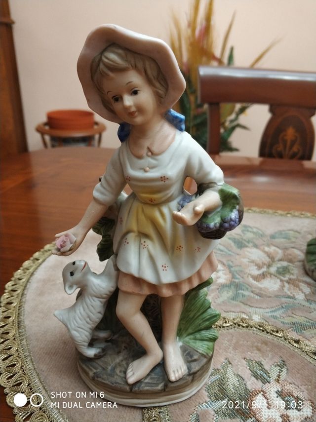 Figuras pastorcillos porcelana