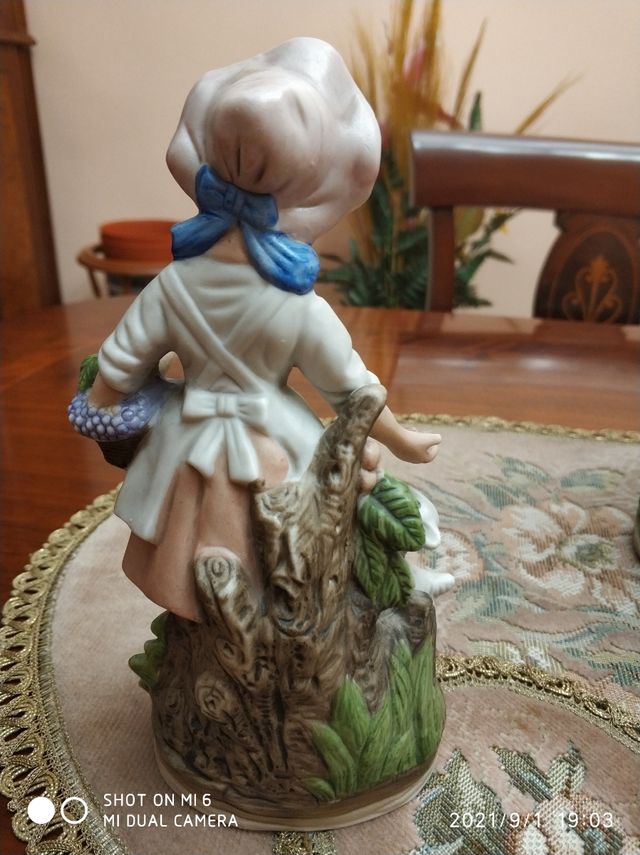 Figuras pastorcillos porcelana